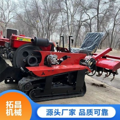 拓昌耕地起壟微耕機(jī) 乘坐式翻土施肥播種機(jī) 強(qiáng)勁動(dòng)力